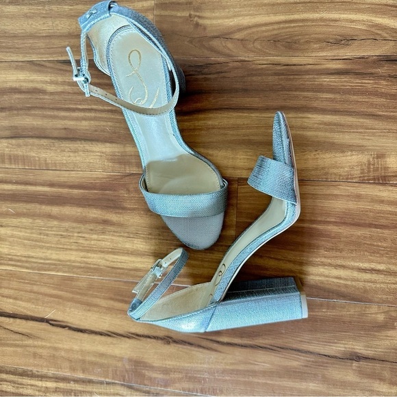 {Sam Edelman} Yaro Block Heel Sandal Ankle Strap Size: 7 - Picture 6 of 8